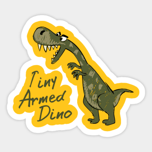 Tiny Armed Dino Sticker